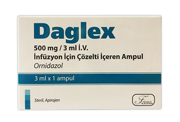 DAGLEX 500 MG/ 3 ML INF. COZ. ICEREN 1 AMPUL